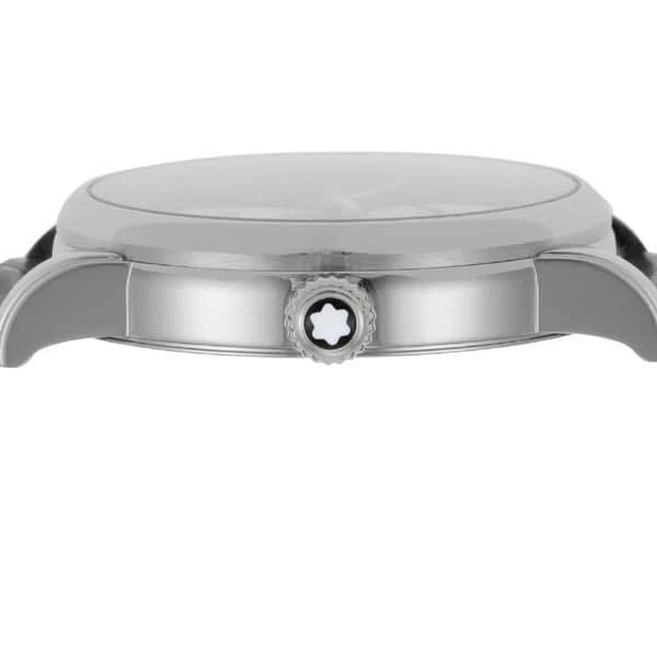 MONTBLANC 114858 Luxury Men's Watch with Durable Rubber Strap, Water Resistant Design, Elegant Style and 2 Year Warranty - Image 3
