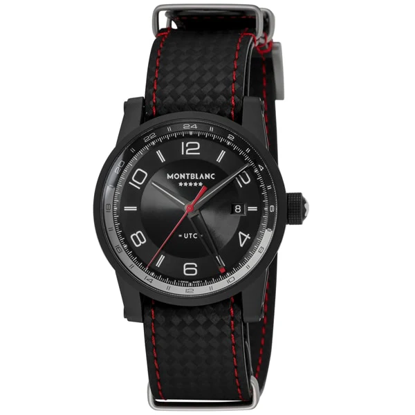 MONTBLANC 115360 Men's Alligator Leather Belt Luxury Design with 2 Year Warranty and Imported Quality