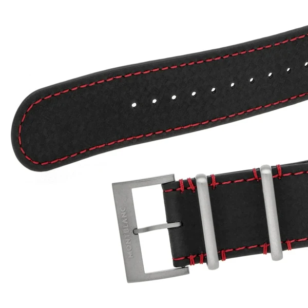 MONTBLANC 115360 Men's Alligator Leather Belt Luxury Design with 2 Year Warranty and Imported Quality - Image 7