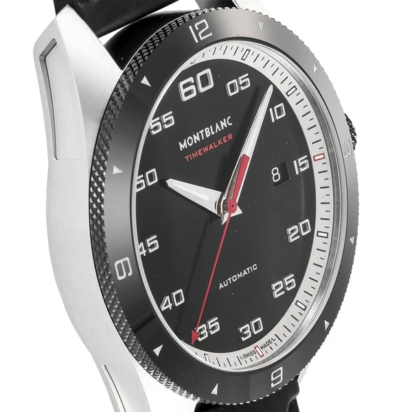 MONTBLANC 116059 Men's Watch with Rubber Strap, Imported Design, 2 Year Warranty, Stylish and Durable Timepiece - Image 3