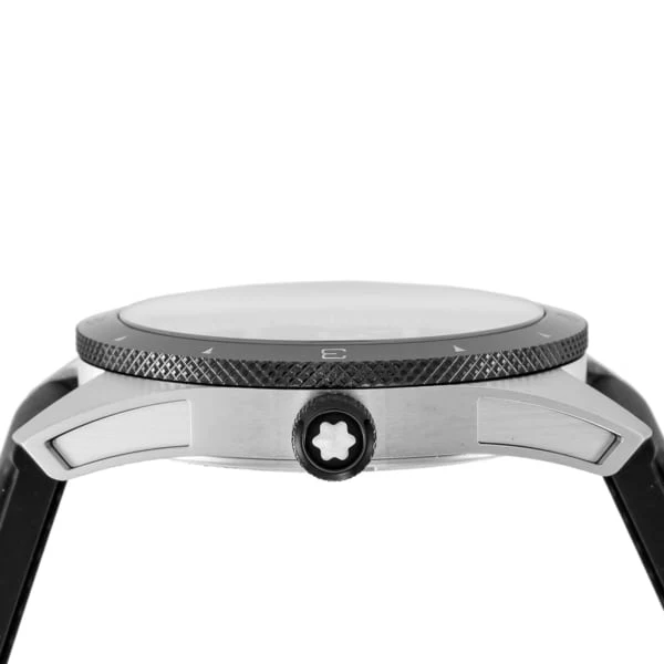 MONTBLANC 116059 Men's Watch with Rubber Strap, Imported Design, 2 Year Warranty, Stylish and Durable Timepiece - Image 4