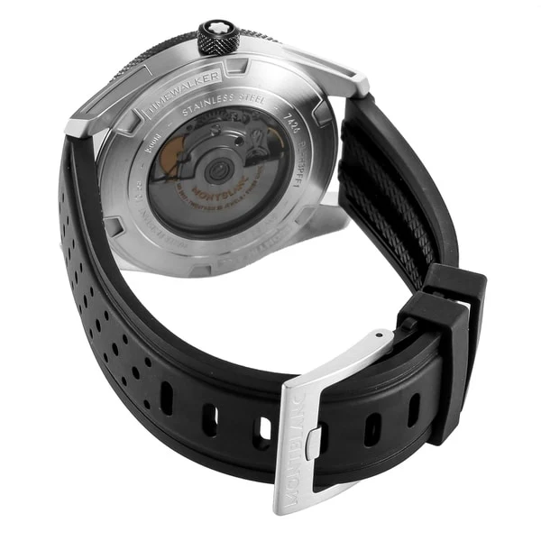 MONTBLANC 116059 Men's Watch with Rubber Strap, Imported Design, 2 Year Warranty, Stylish and Durable Timepiece - Image 5