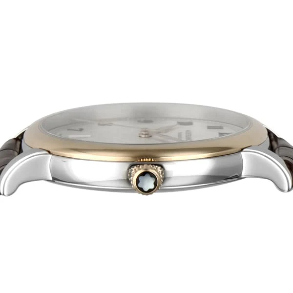 MONTBLANC 117577 Luxury Men's Alligator Leather Belt with 2 Year Warranty and Timeless Style for Effortless Elegance - Image 4