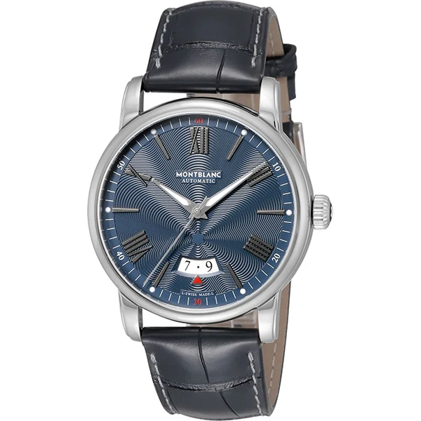 MONTBLANC 119960 Men's Watch with Luxurious Alligator Strap, Water Resistant Design, 2 Year Warranty for Lasting Quality
