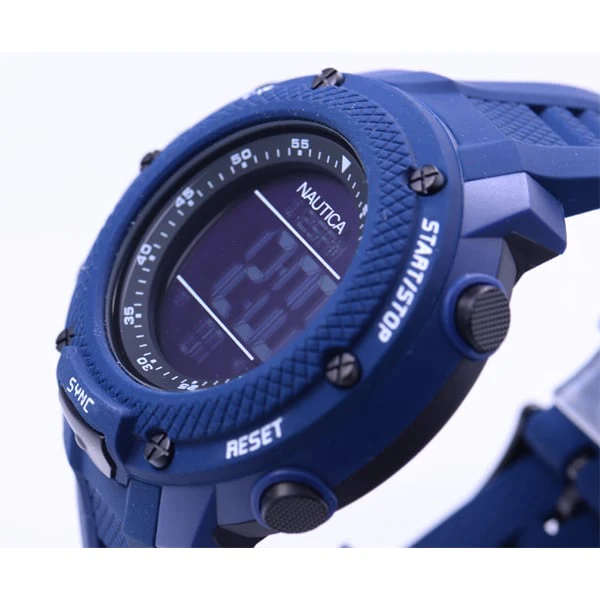 NAUTICA NAI19524G Digital Yacht Timer Waterproof Chronograph Alarm Function Lightweight Design