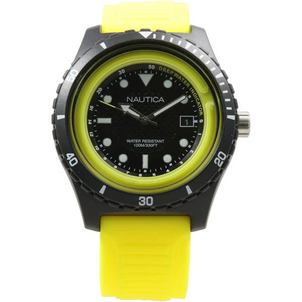NAUTICA NAPIBZ003 Stylish Water-Resistant Design Durable Stainless Steel Case Comfortable Silicone Strap - Image 3