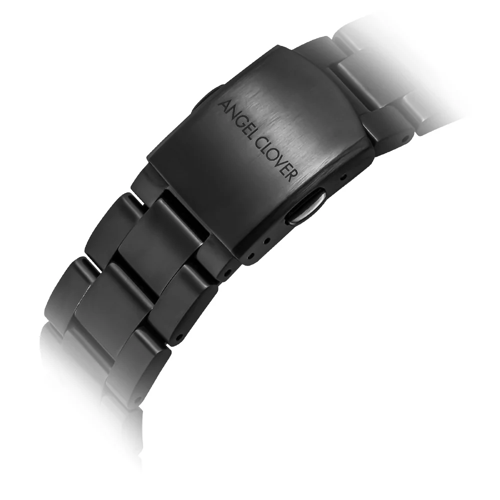 NLUS41BKELT Luce Solar Eco-Friendly Watch 1-Year Warranty Black Stainless Steel Elegant Design - Image 6