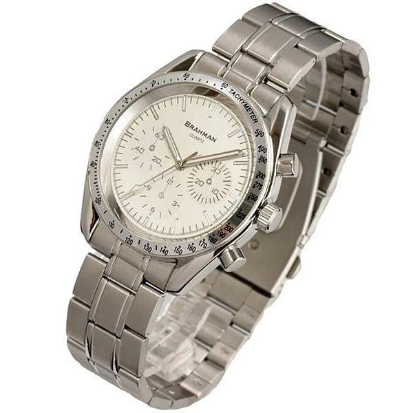 No Brand BR001-02 Stylish Design Durable Stainless Steel Water Resistant Quartz Movement - Image 5