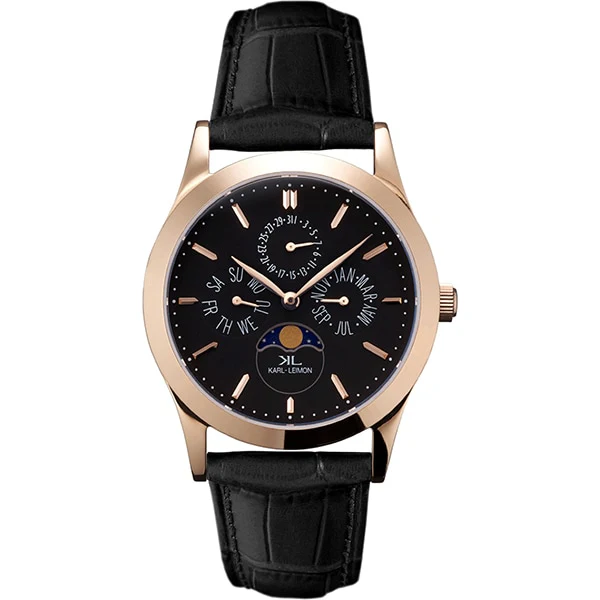No Brand CPBK01G Elegant Design Water Resistant Quartz Movement Durable Stainless Steel Band