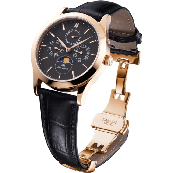 No Brand CPBK01G Elegant Design Water Resistant Quartz Movement Durable Stainless Steel Band - Image 5
