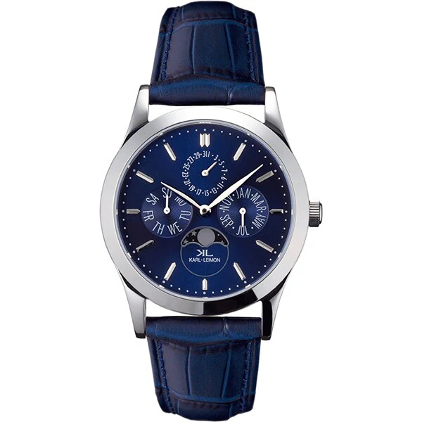 No Brand CPBL01 Stylish Design Water Resistant Quartz Movement Adjustable Strap - Image 3