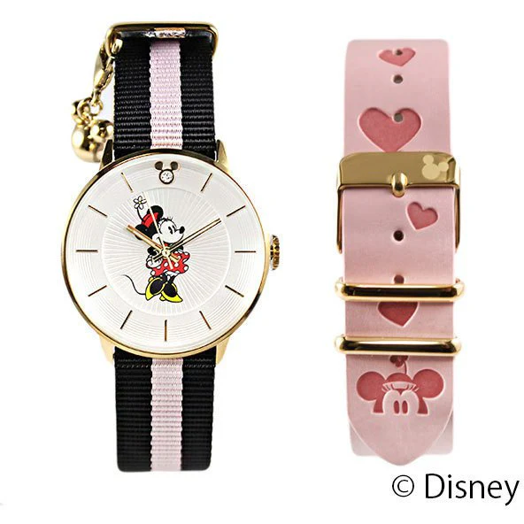 No Brand DY302PKL Disney Minnie Mouse Character Watch Adjustable Strap Stylish Design Fun Gift for Kids - Image 3