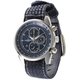 No Brand GRP001D6 Men's Chronograph Denim NATO Strap Stylish Design Water Resistant Durable Build - Image 2
