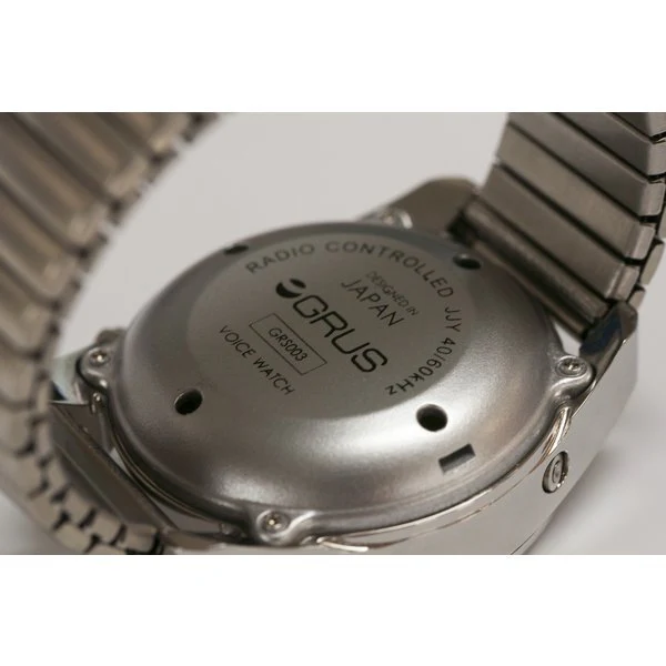 No Brand GRS003-01 Voice-Activated Atomic Watch Adjustable Strap Unisex Design Water Resistant - Image 5