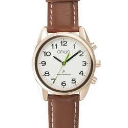 No Brand GRS003-04 Voice-Controlled Atomic Watch with Backlight Water Resistant Stylish Design - Image 3