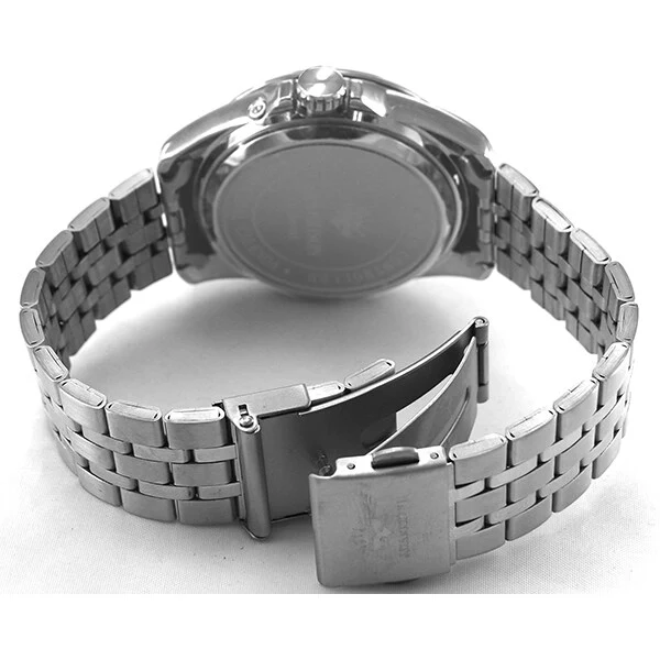 No Brand JH-069A-BK Solar Powered Radio Controlled Watch Metal Band Black Stylish Design Accurate Timekeeping - Image 2