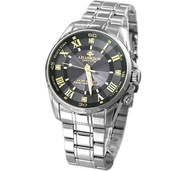 No Brand JH-078BK Multifunctional Big Temp Automatic Mechanical Watch Water Resistant Stainless Steel Elegant Design
