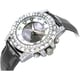 No Brand JH-097A-SB Solar Radio-Controlled Watch Leather Strap Silver Elegant Design Water Resistant Stylish Timepiece - Image 2