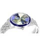 No Brand JH-1975A-MNV Solar Radio-Controlled Watch Metal Band Navy Blue Stylish Design Water Resistant - Image 2