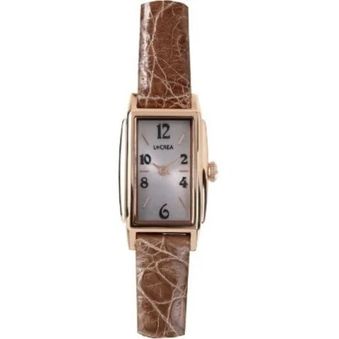 No Brand LC2002-GPCMO Solar-Powered Battery Stainless Steel Rectangle Design Water Resistant Elegant Style - Image 3
