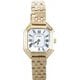 No Brand LC2004-GP5L Solar-Powered Battery No Need for Replacement Elegant Yellow Gold Finish Stylish Design