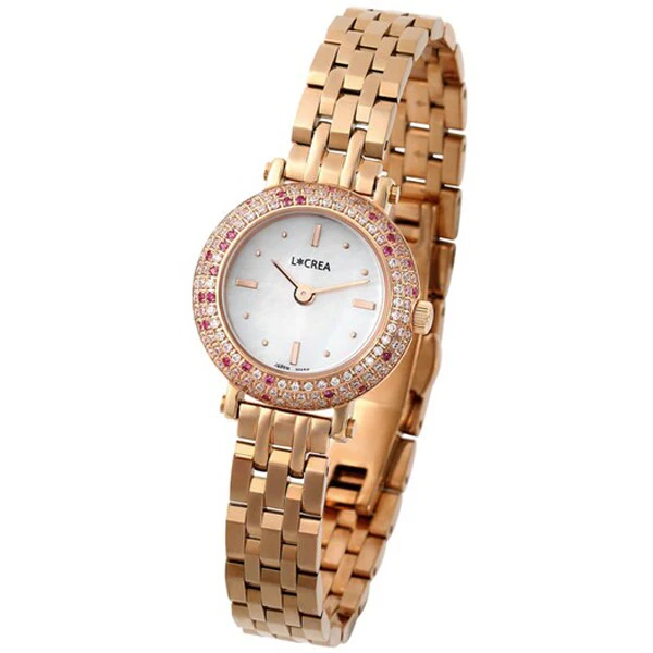 No Brand LC2401PG5L Women's Solar-Powered Watch Japan Made Elegant Design Durable Construction