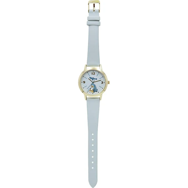 No Brand MSD002-3 Stylish Leather Watch Durable Water Resistant Unique Shark Design Elegant Timepiece