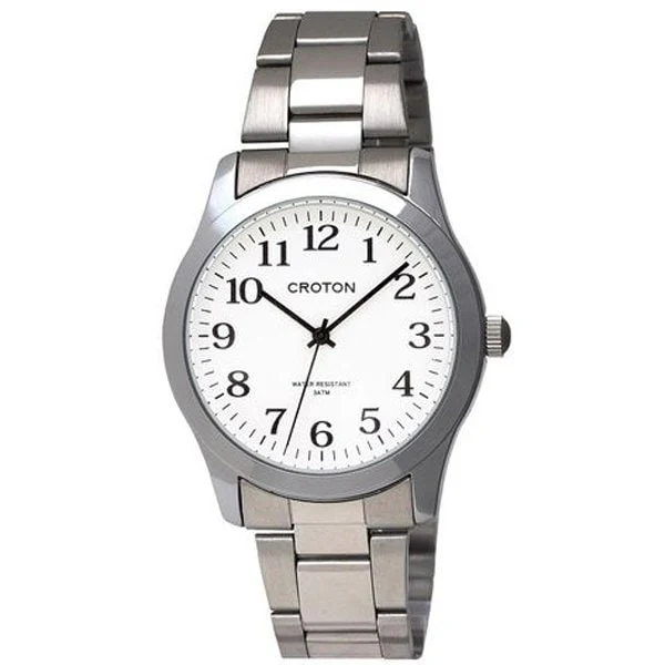 No Brand RT-168M-F Stylish Men's Metal Band Japanese-Made Watch Water Resistant Elegant Design Durable Quality
