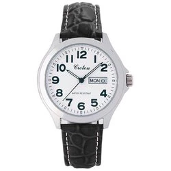 No Brand RT-179M-06 Stylish Men's Watch with Genuine Leather Band Water Resistant Elegant Design - Image 3