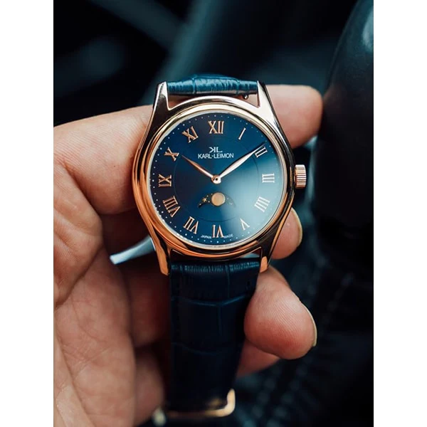 No Brand S2BL01G Stylish Design Water Resistant Quartz Movement Durable Stainless Steel Band