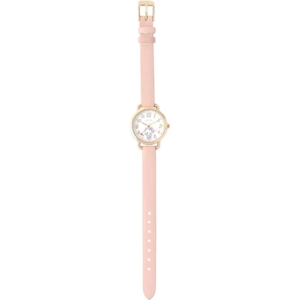 No Brand SNR001-1 Heart Needle Watch Stylish Design Water Resistant Quartz Movement Unique Kitty Charm