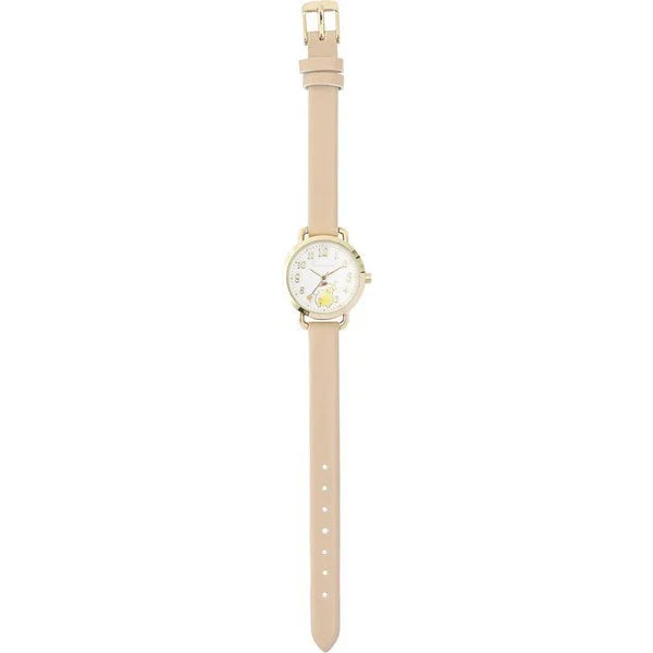 No Brand SNR001-5 Cute Pom Pom Purin Design Soft Beige Color Heart Hands Stylish Quartz Watch - Image 5