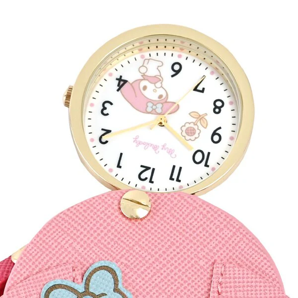 No Brand SNR004-4 My Melody Face Die-Cut Watch Cute Design Soft Pink Color Durable Build - Image 5