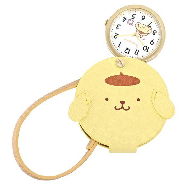 No Brand SNR004-5 Cute Pom Pom Purin Design Durable Yellow Case Comfortable Strap Stylish Gift for Fans