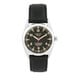 No Brand STG016LT2 Unisex Leather Strap NATO Watch Black/Black Stylish Design Durable Build Water Resistant - Image 2