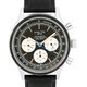 No Brand STG017LT2 Men's Leather Strap Chronograph Watch Black/Black Stylish Design Water Resistant Durable Build - Image 2