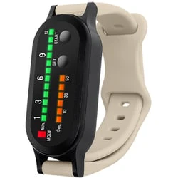 No Brand TMS4203BBE Sauna Watch Timer Beige Stylish Design Water Resistant Durable Construction - Image 3
