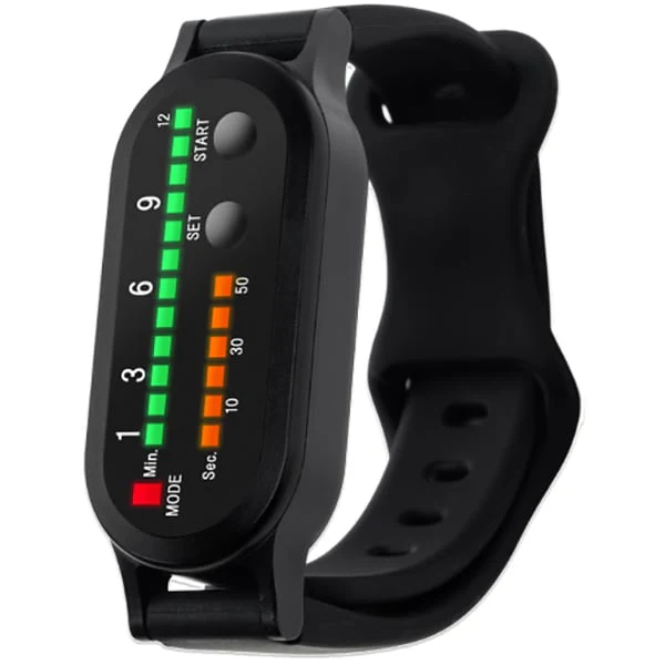 No Brand TMS4203BBK Sauna Watch Timer Black Stylish Design Durable Waterproof Adjustable Alarm