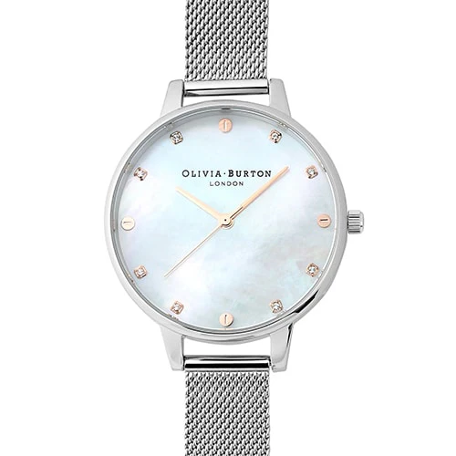 OLIVIA BURTON OB16SE07 Classic 34mm Metal Band Elegant Design Water Resistant 2-Year Warranty