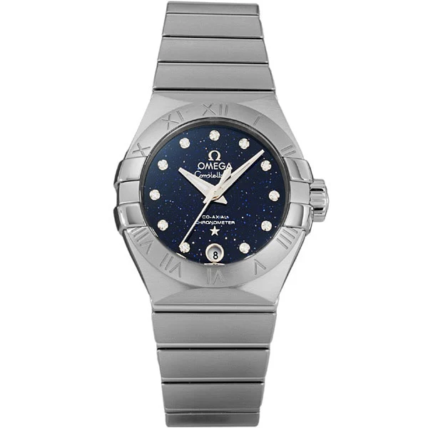 OMEGA 123.10.27.20.53.001 OMEGA Constellation 5-Year Warranty Navy - Luxury Swiss Watch with Elegant Design