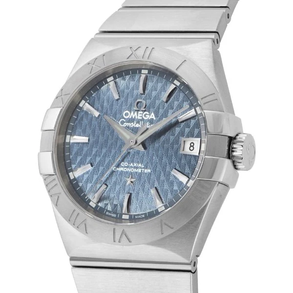 OMEGA 123.10.35.20.03.002 Constellation Men's Metal Bracelet with 5 Year Warranty Elegant Design and Precision Craftsmanship - Image 2
