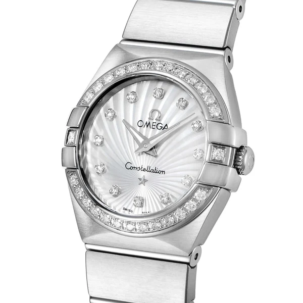 OMEGA 123.15.24.60.55.002 Ladies Constellation Quartz Watch with 5 Year Warranty Elegant Design Water Resistant - Image 2