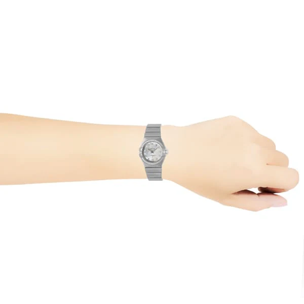 OMEGA 123.15.27.60.55.001 Constellation 5-Year Warranty White [Parallel Import] - Image 7