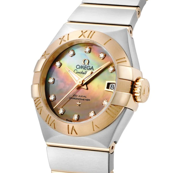 OMEGA 123.20.27.20.57.001 Constellation CO AXIAL Chronometer Ladies Metal Bracelet Swiss Luxury Watch 5 Year Warranty - Image 2