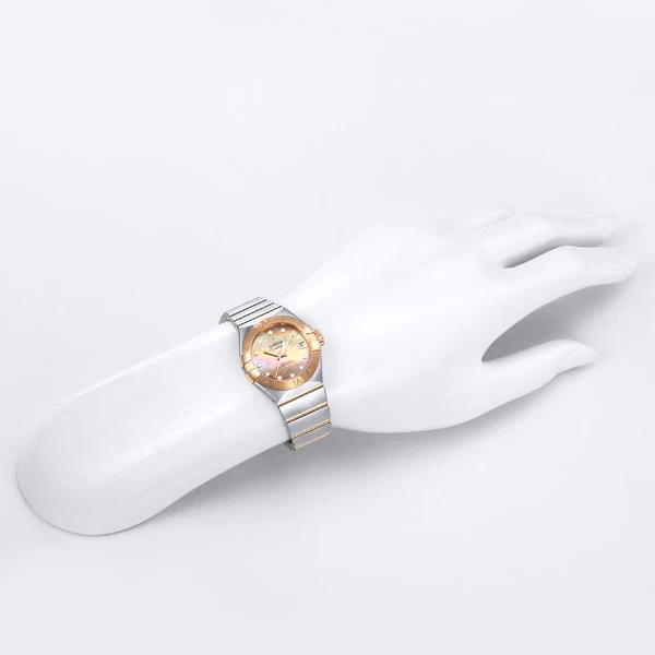 OMEGA 123.20.27.20.57.001 Constellation CO AXIAL Chronometer Ladies Metal Bracelet Swiss Luxury Watch 5 Year Warranty - Image 4