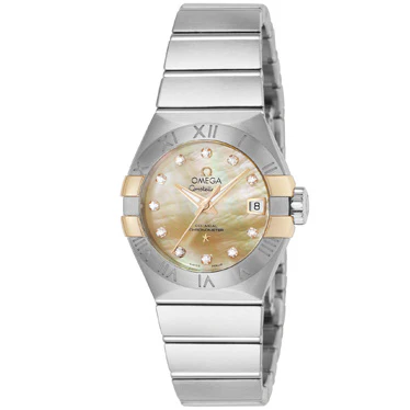 OMEGA 123.20.27.20.57.003 Constellation Co-Axial 27MM Swiss Automatic Elegant Design Sapphire Crystal