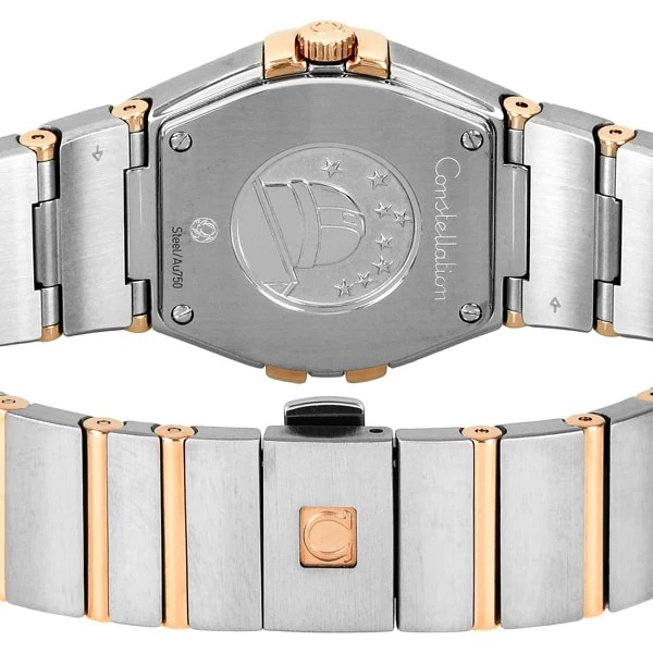 OMEGA 123.20.27.60.55.007 Constellation Quartz 27mm Ladies' Metal Bracelet Swiss Luxury Watch with 5 Year Warranty - Image 3