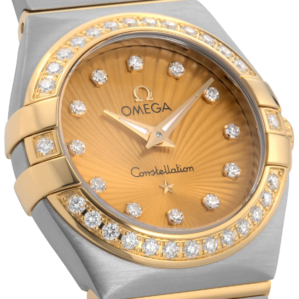 OMEGA 123.25.24.60.58.001 Elegant Constellation Quartz 24MM Stunning Silver Dial Classic Stainless Steel Bracelet - Image 2