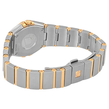 OMEGA 123.25.24.60.58.001 Elegant Constellation Quartz 24MM Stunning Silver Dial Classic Stainless Steel Bracelet - Image 4