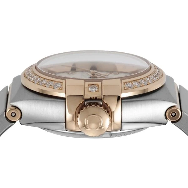 OMEGA 123.25.27.20.55.006 OMEGA Constellation 5-Year Warranty White Dial - Gold/Steel Ladies Watch - Image 3